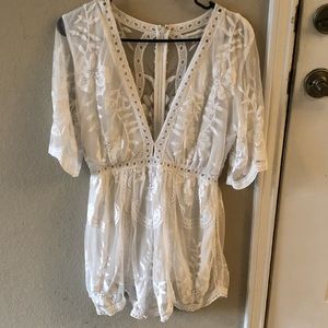 Boutique Lace Romper